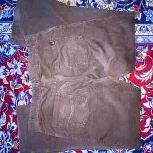 Prana Brown Corduroy 33x32